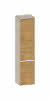 SCALIDO-Hochschrank SLIM 420x1830x350mm 2 Türen rechts 4 Glaseinl Farbvar Sonder
