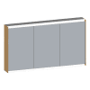 SCALIDO-Spiegelschrank Typ SPSSCA13001 1320x750x170mm 3-türig mit LED Farbvar S