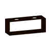 SCALIDO-Konsolenplatte m. Rahmen f WT US 1522x560x510mm 2 Ausschnitte Farbvar. E