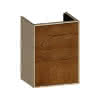 SCALIDO-Waschtisch-Unterschrank kompakt 410x560x325mm 1 Tür links Farbvar Sonder