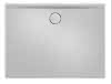 SCALIDO-Mineralguss-Duschfläche Ablauf D=90mm 1000x800x30mm weiß matt