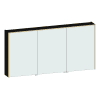 Spiegelschrank AP m. umlauf. Licht, R:sw design4YOU2.0,f. Becken RE, B:1428xH:728