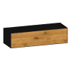 WTU inkl WT-Platte 1406mm,Be:Re, 1 Ausz. design4YOU2.0, H:358, R:sw, F:Eiche-Wild