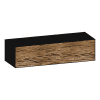 WTU inkl WT-Platte 1406mm,Be:Re, 1 Ausz. design4YOU2.0, H:358, R:sw, F:Old-Nature