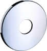HG Rosette Brausenmischer Unterputz und Thermostat steel