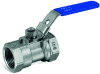 gebog316 Edelstahl Kugelhahn Typ 603 -1-tlg., reduziert, mit IG 1/4"