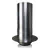 Dachdurchf. Isol.400/500 f.isol. Flachd. verz.,Rohr,Grund- & Topplatte