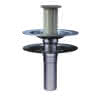 LORO-VERSAL EINZELABL.EDELST.SENKR.2-TLG .O.WD,EDELST. DN 70