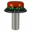 LORO-DRAINLET HAUPT/NOT KOMBI SENKR. HAUPTABL.DN 100, NOTABL.DN 50 ROHR I.ROH