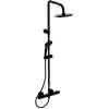IS Duschsystem Ceratherm T25 KB d:200mm m.Teleskopfunktion 1F-HB100mm Silk Black