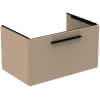 IS MWT-Unterschrank i.life B 1 Auszug 800x505x440mm Sandbeige matt