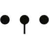 IS 3-Loch Wannenrandarm. JOY, o.Auslauf, m.Stab-HB u.Umsteller, Magnetic Grey