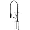 KWC Hebelmischer GASTRO Schwenkauslauf AD153 A200 B270,Anschl,340mm, chromeline