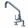 KWC Hebelmischer GASTRO Schwenkauslauf AD153 A300, Anschluss 45mm, chromeline