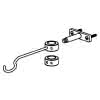 KWC Brausehalter kpl. SYSTEMA. GASTRO chromeline
