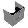 sanibel-WT-Unterbau 2.0 FLEX WYAA056 560mm breit Schubl/Auszug Weiß Matt