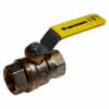 GIA GAS-KUGELHAHN R730GB DVGW HTB 1/2 ZOLL IG, H-GRIFF GELB