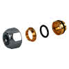 GIA ADAPTER T178C CHROM 16 (FG) X 16MM, FÜR CU-/WEICHSTAHLROHR