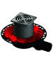 comfort-Ablaufset 110 superflach Seal System Univ.fl.