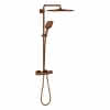 GROHE Duschsystem Rainshower SmartActive 310 Cube 26837 mit THM warm sunset geb.
