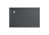 Duschfläche 75x90x2,5cm, extrafl. Träger more4YOU, warm grey 85, Secure+