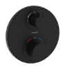 sanibel 3001-Wannenthermostat EcoPlus A23 UP-Fertigmontageset rund 2 Verbr sw