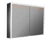 sanibel-Spiegelschrank ALU-PLUS A23 800x700x168mm LED-Beleuchtung 2-türig