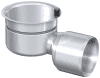 ACO Variant-CR Ablauf DN100 m. Halterand ,Stutzenneig.1,5 Gr.