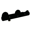 GROHE THM-Brausebatterie Grohtherm 800 102202 Wandm. eigensicher matt black