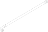 DO Druckschl. Überwurfmutter ERSATZTEILE 04300409900 1/2" x 1/2" x 600 mm