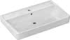 HG Waschtisch Xanuia Q 800x480mm m.Hahnloch u.Überlauf, SMC weiß