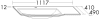 BB Keramik-WT (KBAV111) Sys30, 490x1117x12, Alpinweiss