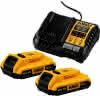 Akku-Starter-Set DCB1104D2 18V 2Ah DEWALT