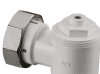 OVENTROP-Winkeladapter für Ventil-HK anthrazit, Gewindeanschluss M30x1,5