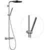 HG Showerpipe Pulsify S Puro 260 1jet Brausethermostat Aufputz chrom