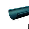 RZ Dachrinne, halbrund, Wulst 18 mm 0,70 x 280 x 3.000 mm, Pal. 720 m, PPBG