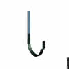 RZ Rinnenhalter, kurz 333 x 25 / 6 mm, PPSG, Neues Modell