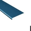 RZ Traufstreifen, glatt, Wulst 0,70 x 200 x 3.000 mm, PPBG