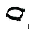 RZ Rohrschelle, für Schraubstift 80 mm, PPSG