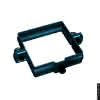 RZ Kastenrohrschelle, für Schraubstift 80 / 80 mm, PPBG