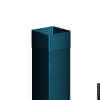 RZ Regenfallrohr, quadratisch 0,70 x 100 x 2.000 mm, PPBG