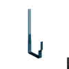 RZ Kastenrinnenhalter, lang 250 x 25 / 6 mm, PPBG