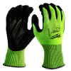 Schnittschutzhandschuhe HI VIS K4D Gr.11