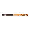 Metallbohrer HSS G HEX Titan 4,5x76mm 