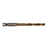 Metallbohrer HSS G HEX Titan 5,0x80mm(10 