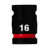 SHOCKWAVE Schlagnuss 1/2" kurz 16x38 mm 