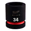 SHOCKWAVE Schlagnuss 1" kurz 34 x 62 mm 