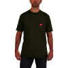 Arbeits T Shirt WTSSGN L grün mit UV mit UV Schutz