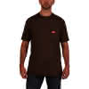 Arbeits T Shirt WTSSBR XL braun mit UV Schutz
