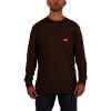 Langarm Shirt WTLSBR XL braun mit UV Schutz
